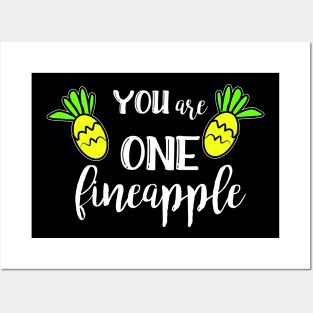 Funny Pineapple Quote Posters and Art